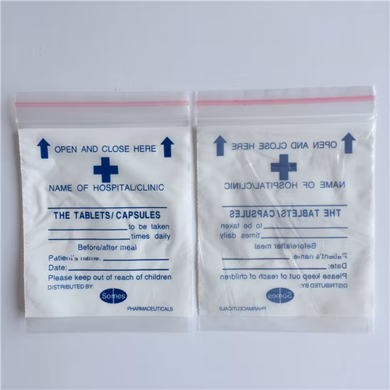 Medicinal Zip Lock Pouches